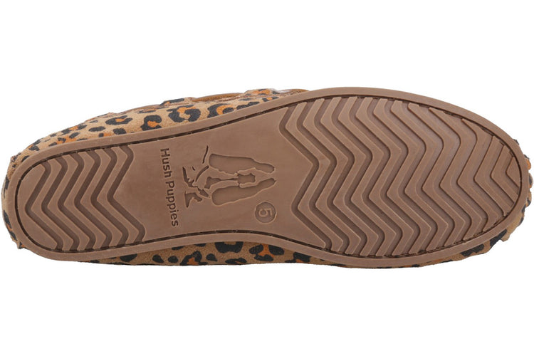Hush Puppies Allie Slipper Leopard Womens Slippers