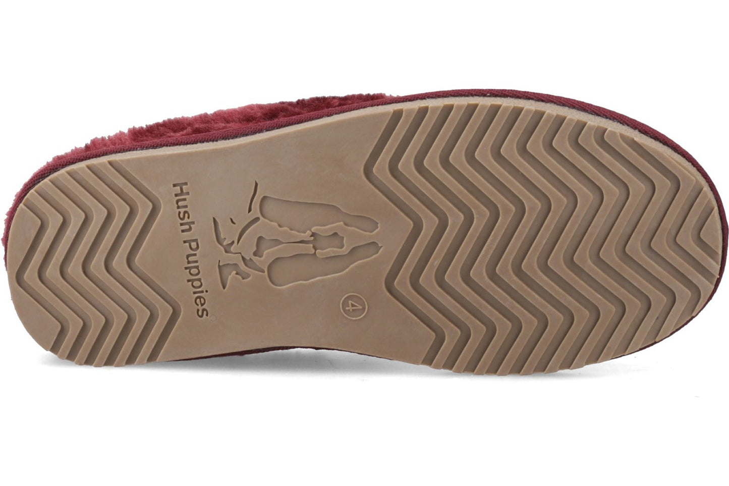 Hush Puppies Amara Slippers Bordeaux Womens Slippers