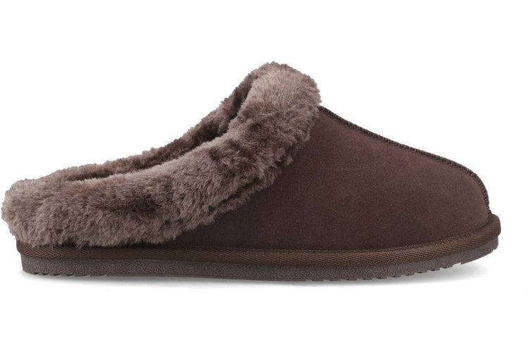 Hush Puppies Amara Slippers Chocolate Womens Slippers