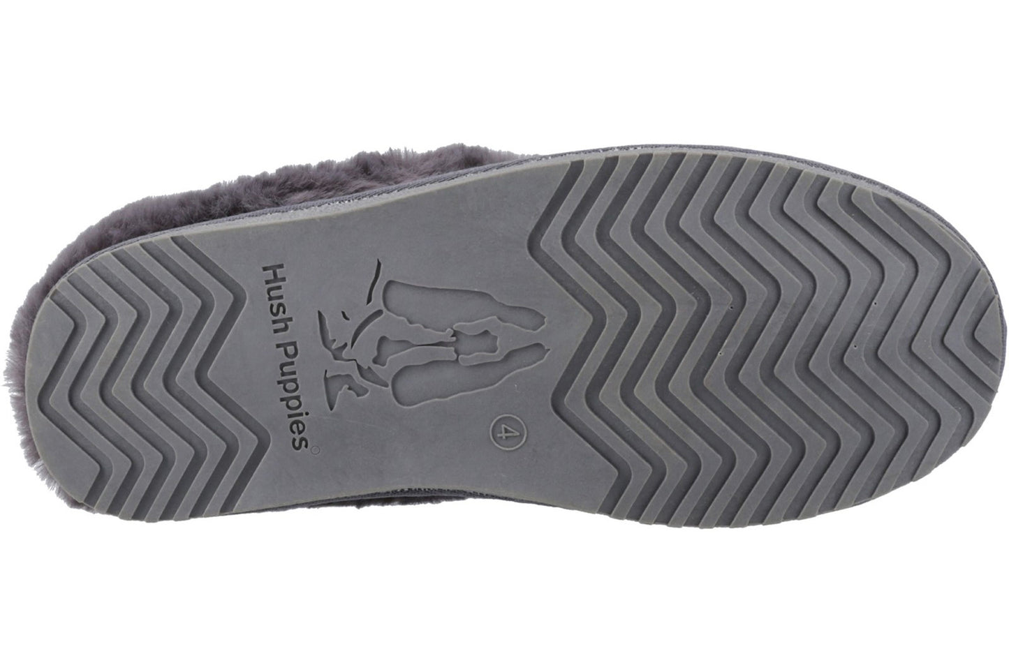 Hush Puppies Amara Grey Womens Slippers