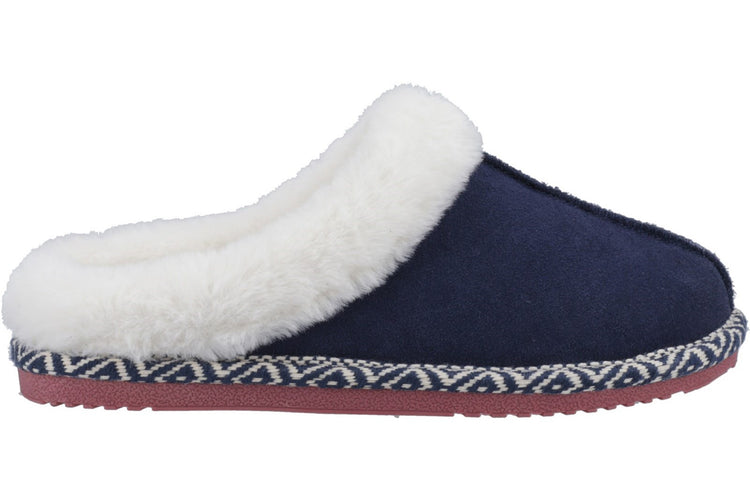 Hush Puppies Amara Slippers Navy Womens Slippers