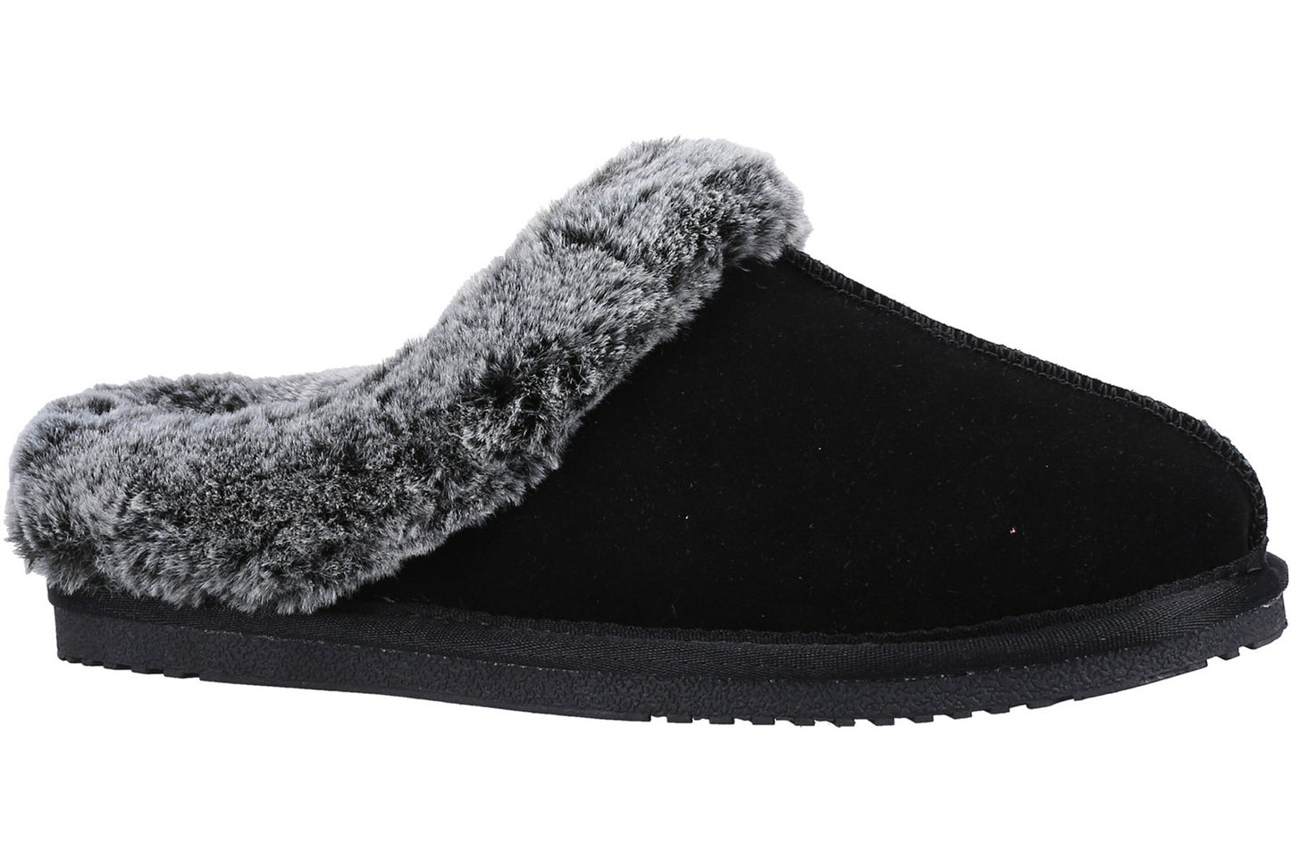 Hush Puppies Amara Black Womens Slippers