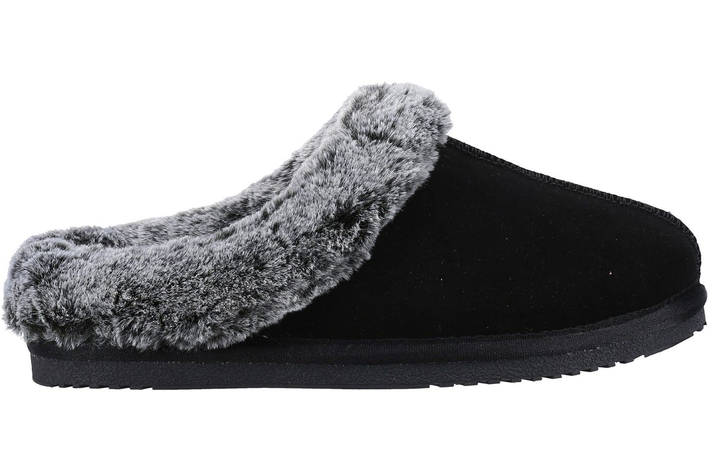 Hush Puppies Amara Black Womens Slippers