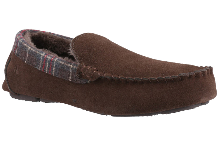 Hush Puppies Andreas Brown Mens Slippers