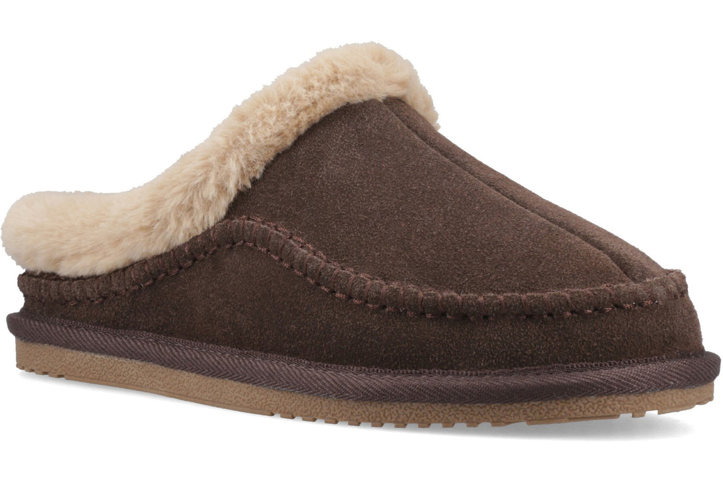 Hush Puppies Anika Slipper Chocolate Womens Slippers