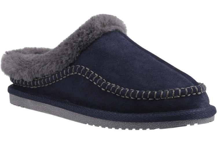 Hush Puppies Anika Slipper Navy Womens Slippers