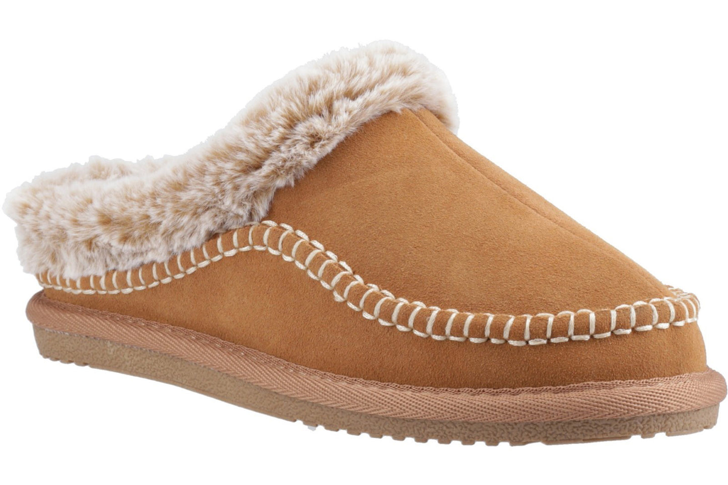 Hush Puppies Anika Slipper Tan Womens Slippers