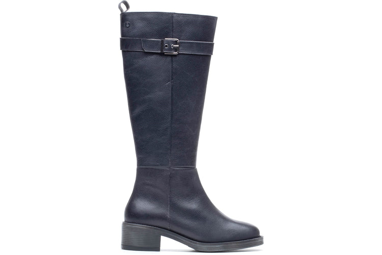 Hush Puppies Anita Long Boot Black Womens Boots