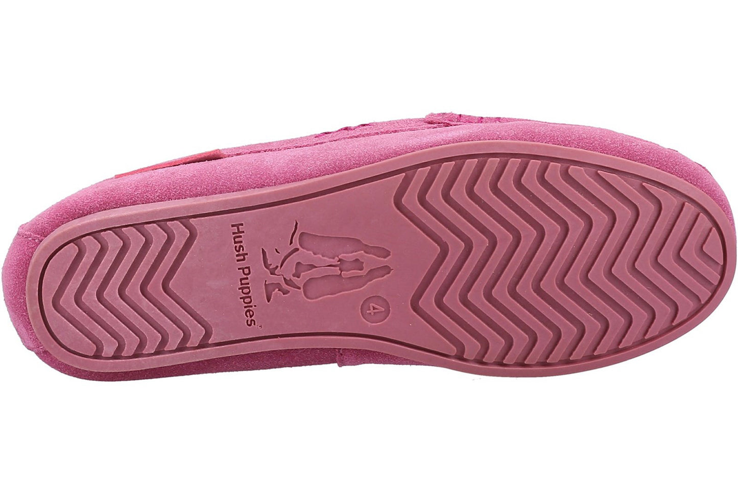 Hush Puppies Annie Moccasin Slipper Pink Womens Slippers
