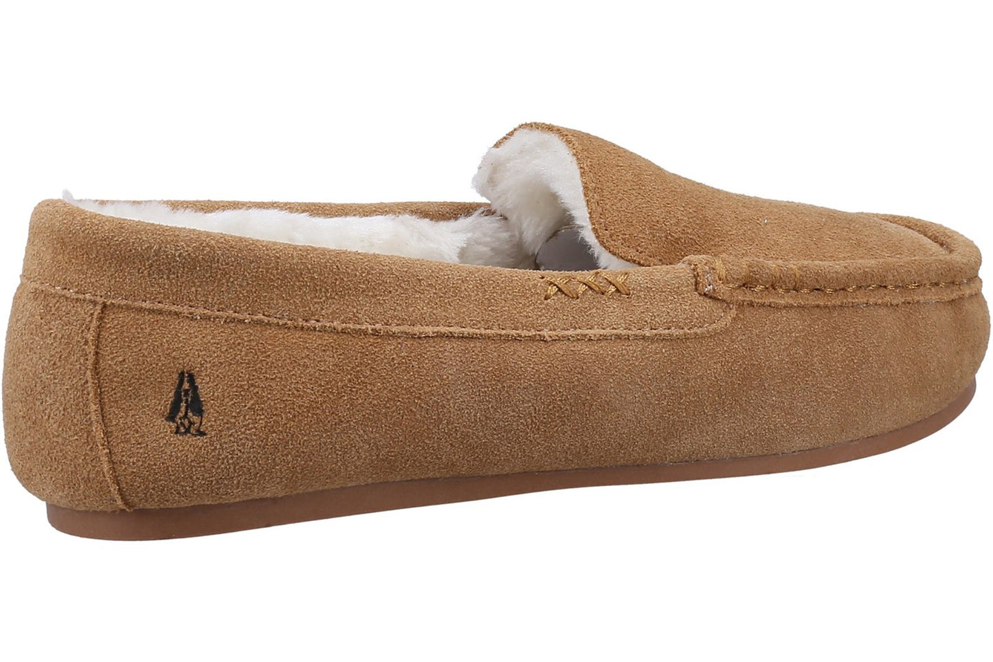 Hush Puppies Annie Moccasin Slipper Tan Womens Slippers