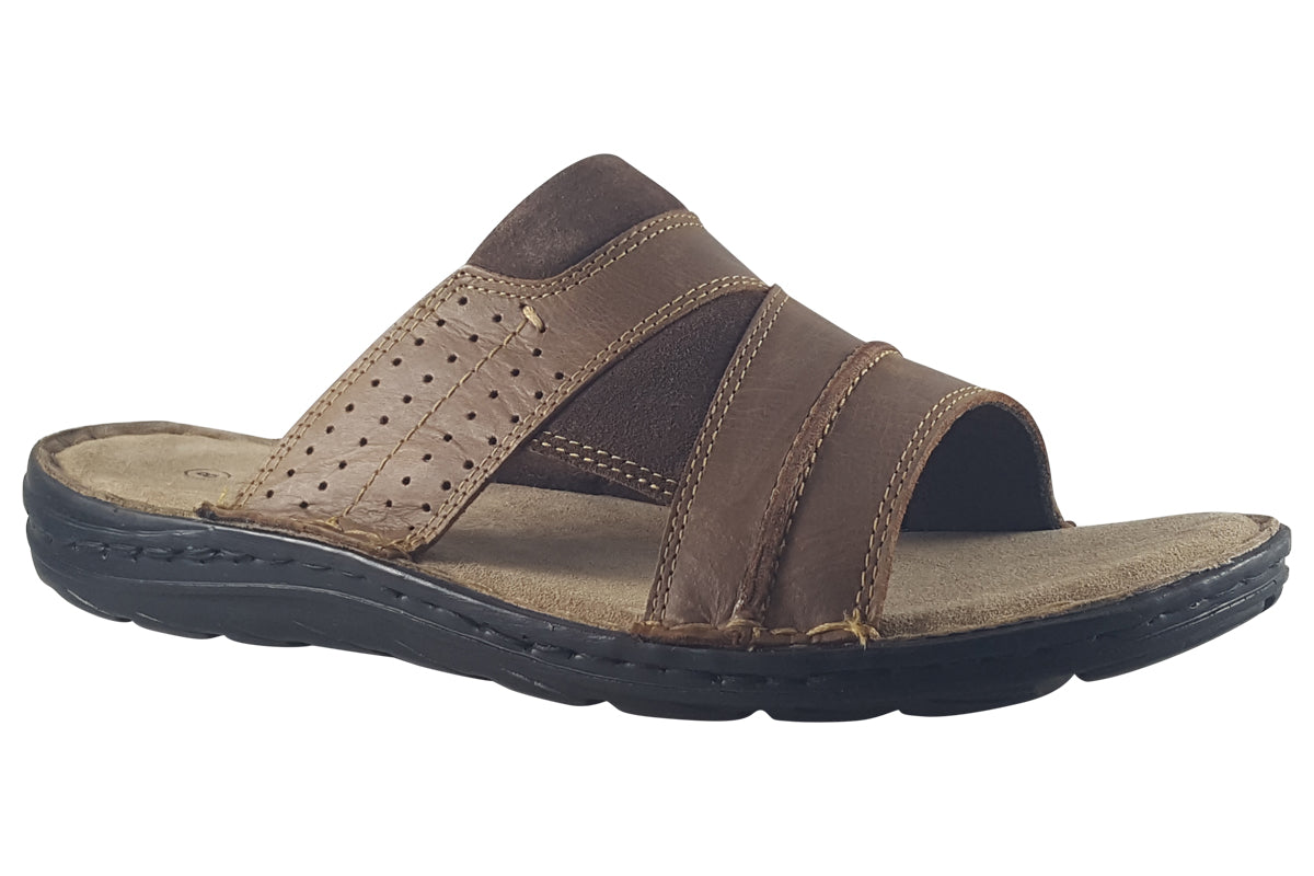 hush puppies archer mule tan mens sandals right
