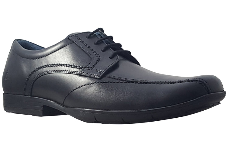 Hush Puppies Argyll Black Mens Shoes