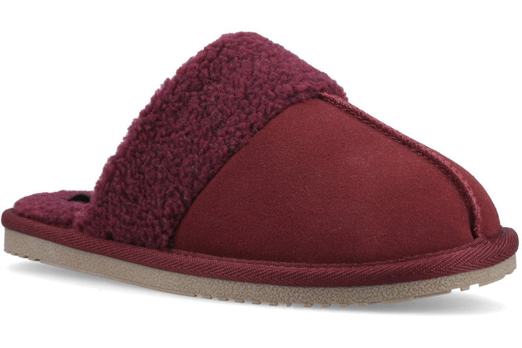 Hush Puppies Arianna Mule Slippers Bordeaux Womens Slippers