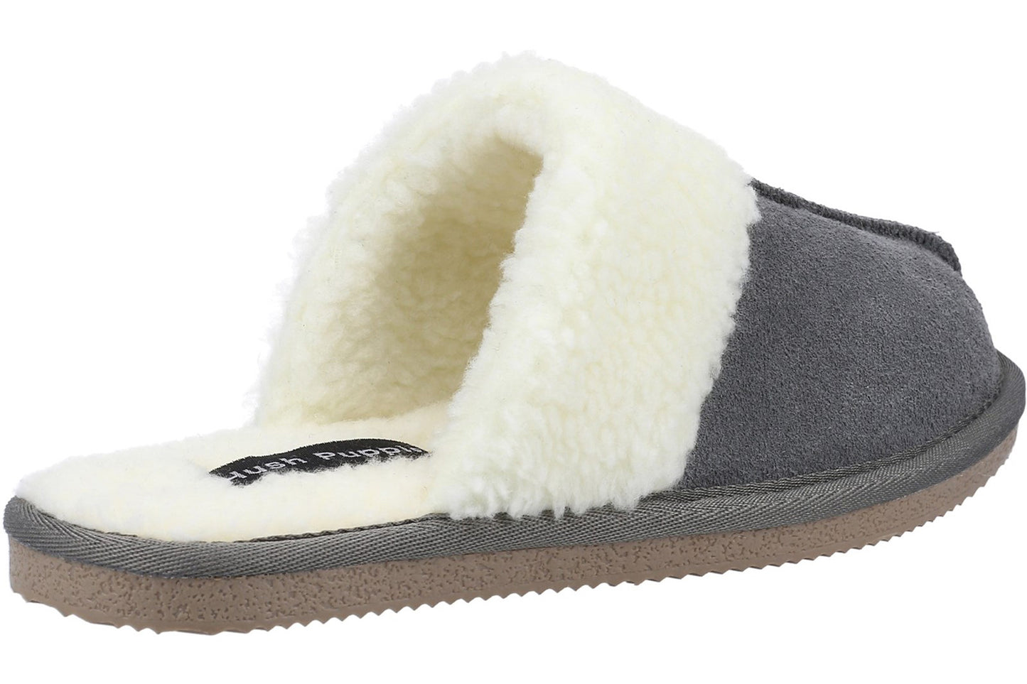 Hush Puppies Arianna Mule Slippers Grey Womens Slippers