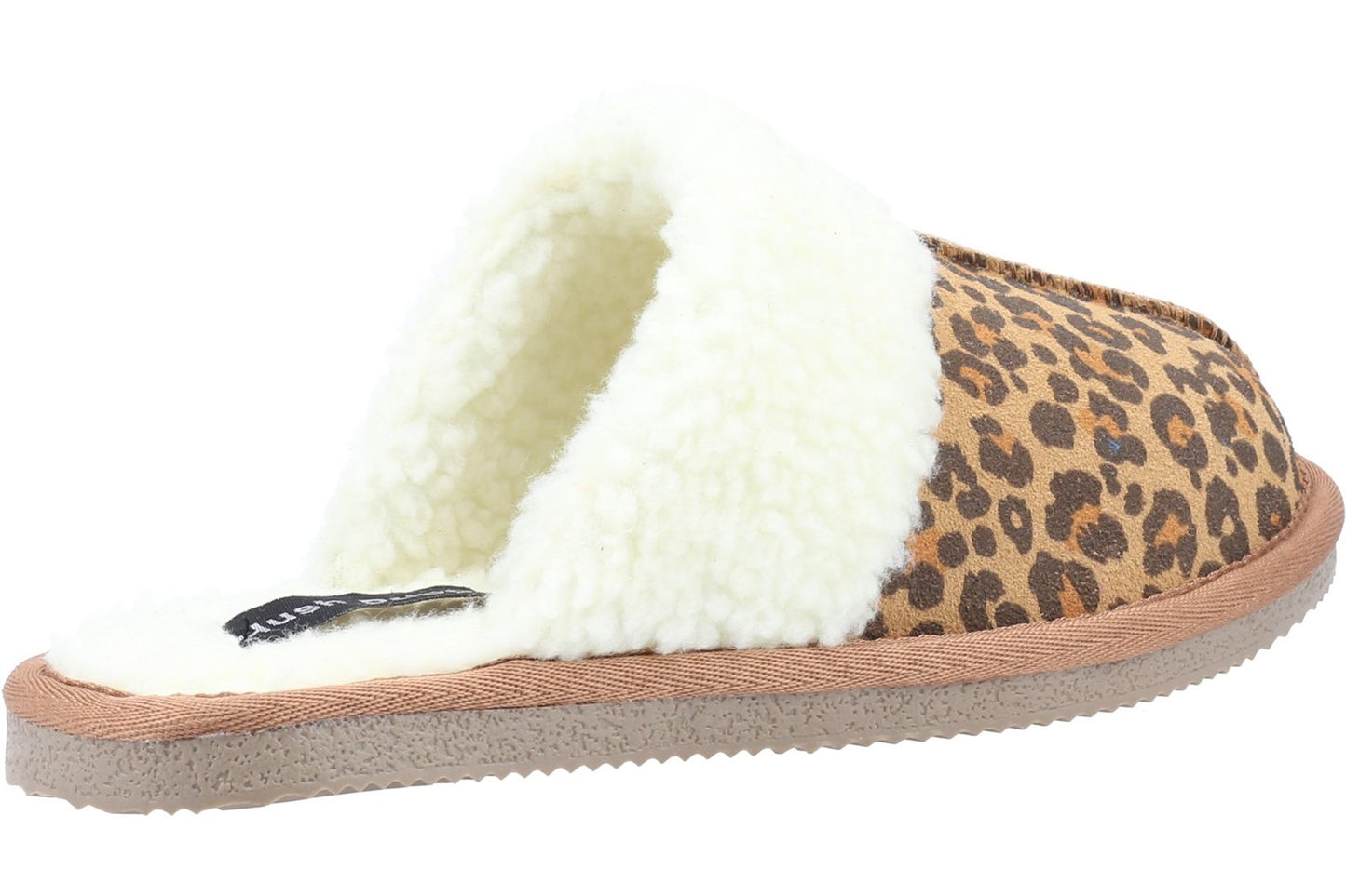 Hush Puppies Arianna Mule Slippers Leopard Womens Slippers