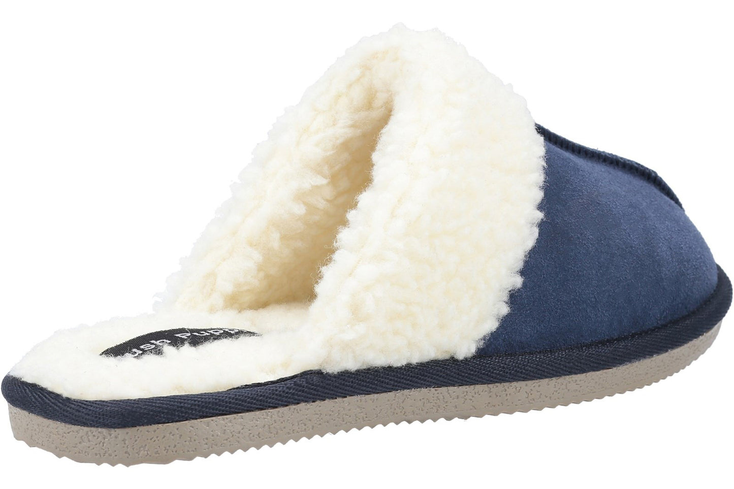 Hush Puppies Arianna Mule Slippers Navy Womens Slippers