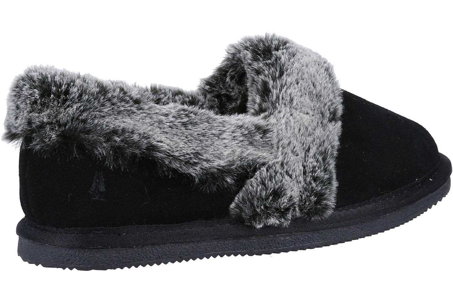 Hush Puppies Ariel Black Womens Slippers