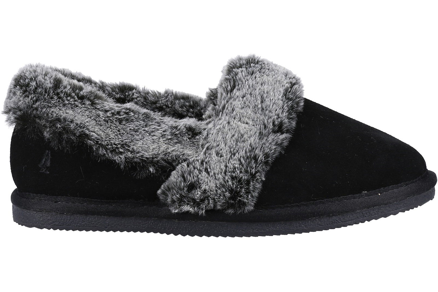 Hush Puppies Ariel Black Womens Slippers
