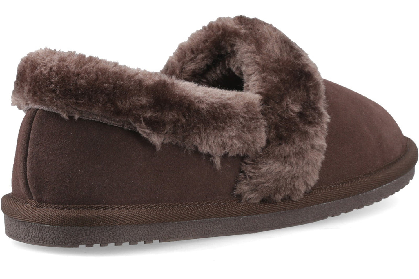 Hush Puppies Ariel Chocolate Womens Slippers