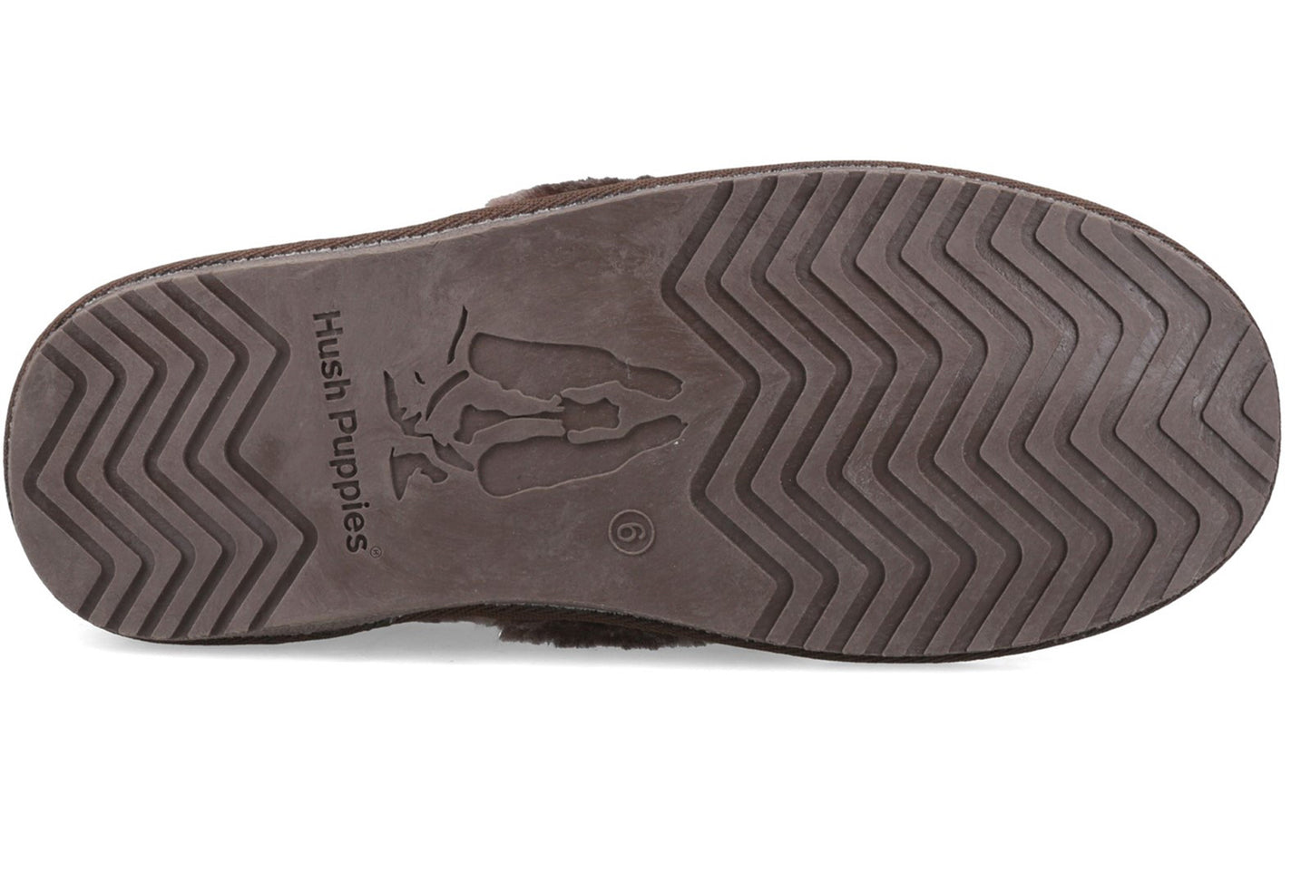 Hush Puppies Ariel Chocolate Womens Slippers