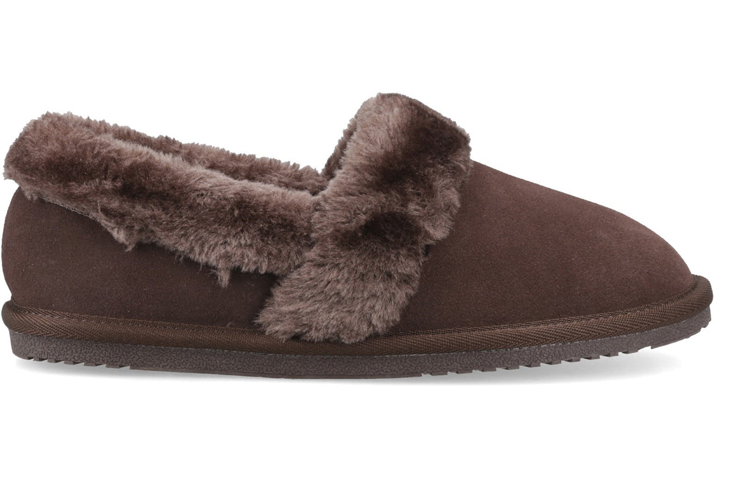 Hush Puppies Ariel Chocolate Womens Slippers
