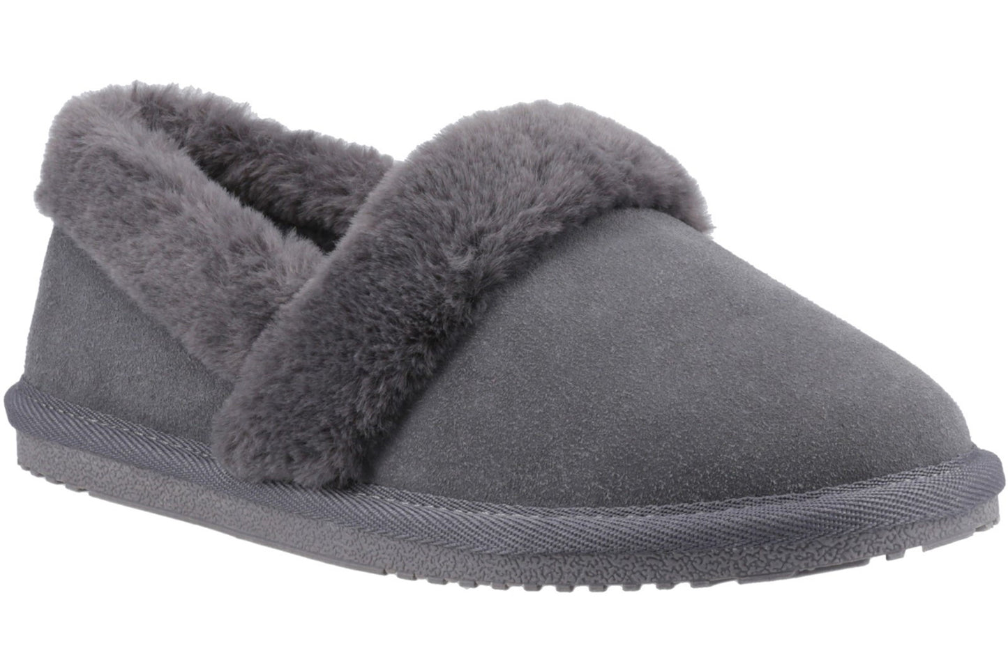 Hush Puppies Ariel Grey Womens Slippers