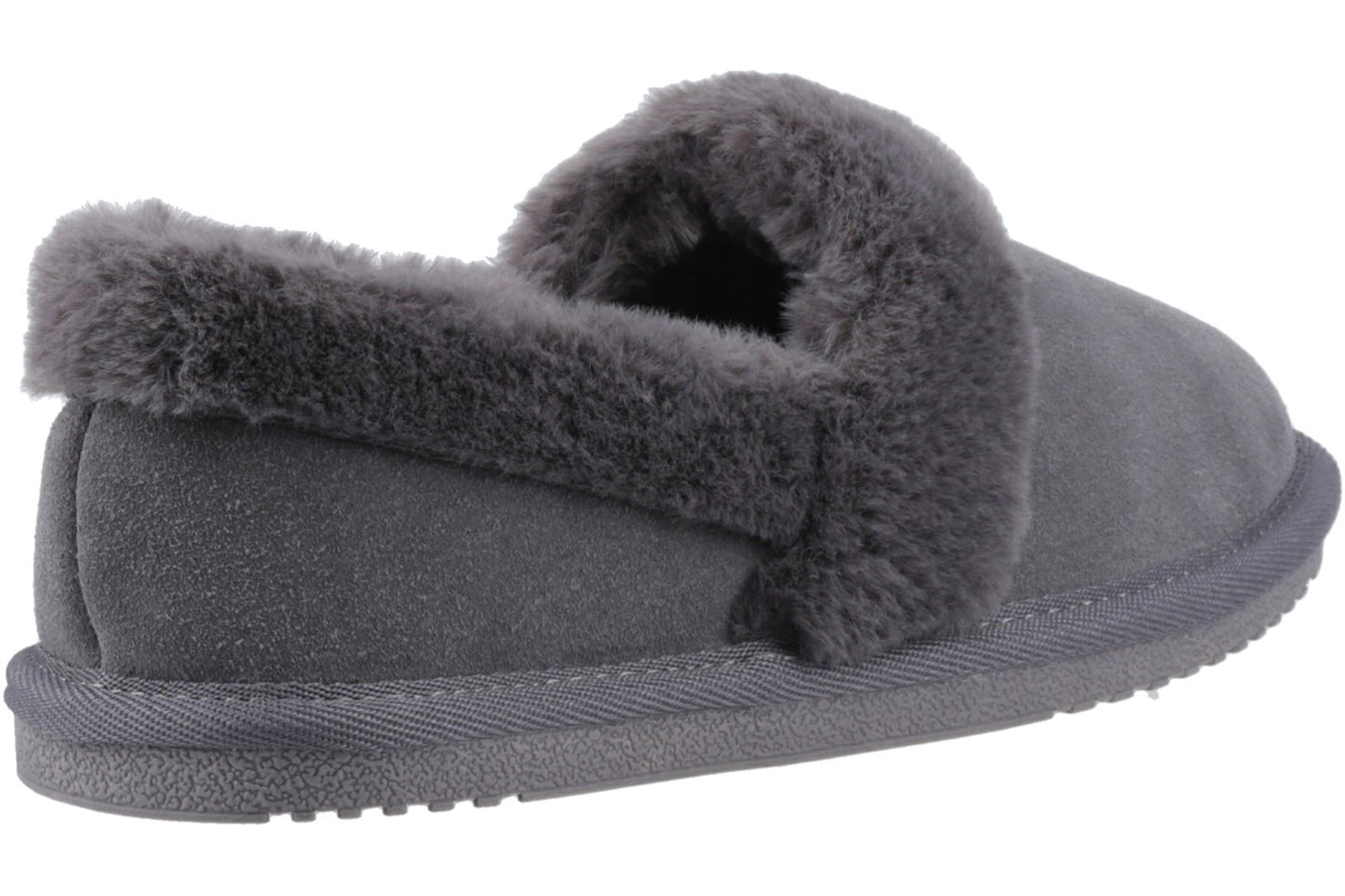 Hush Puppies Ariel Grey Womens Slippers