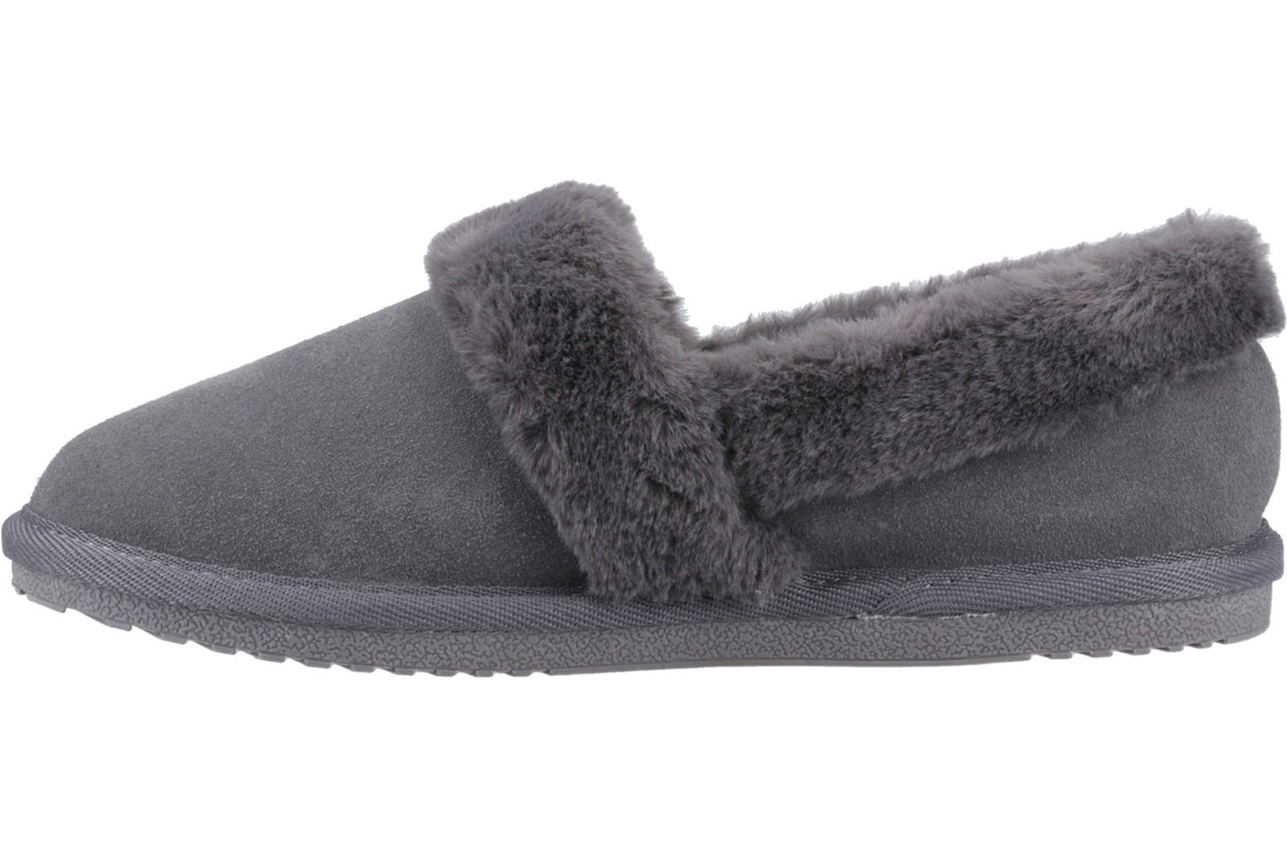Hush Puppies Ariel Grey Womens Slippers