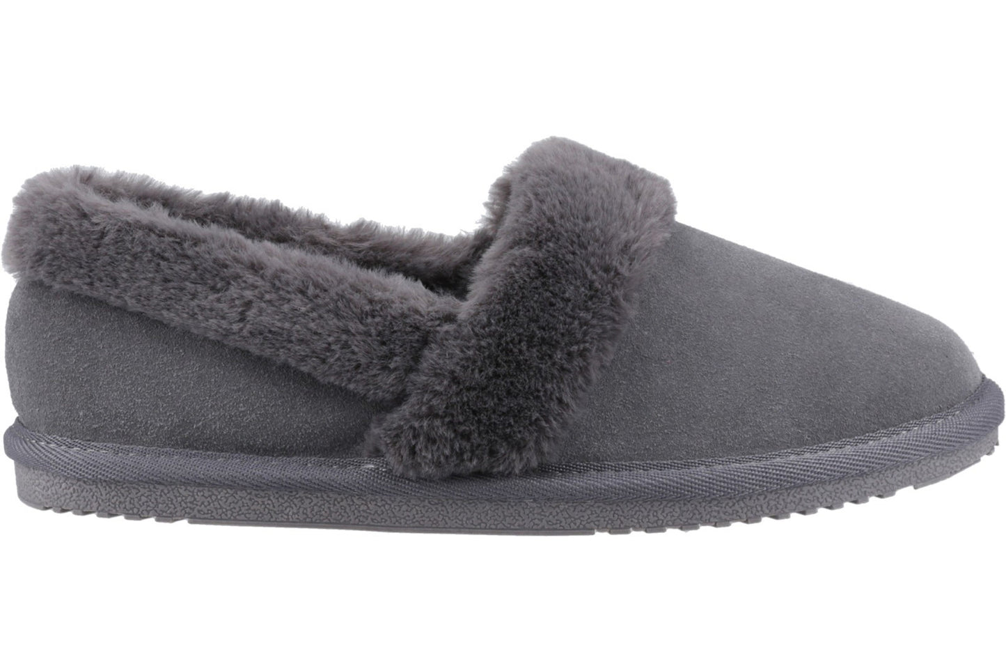 Hush Puppies Ariel Grey Womens Slippers