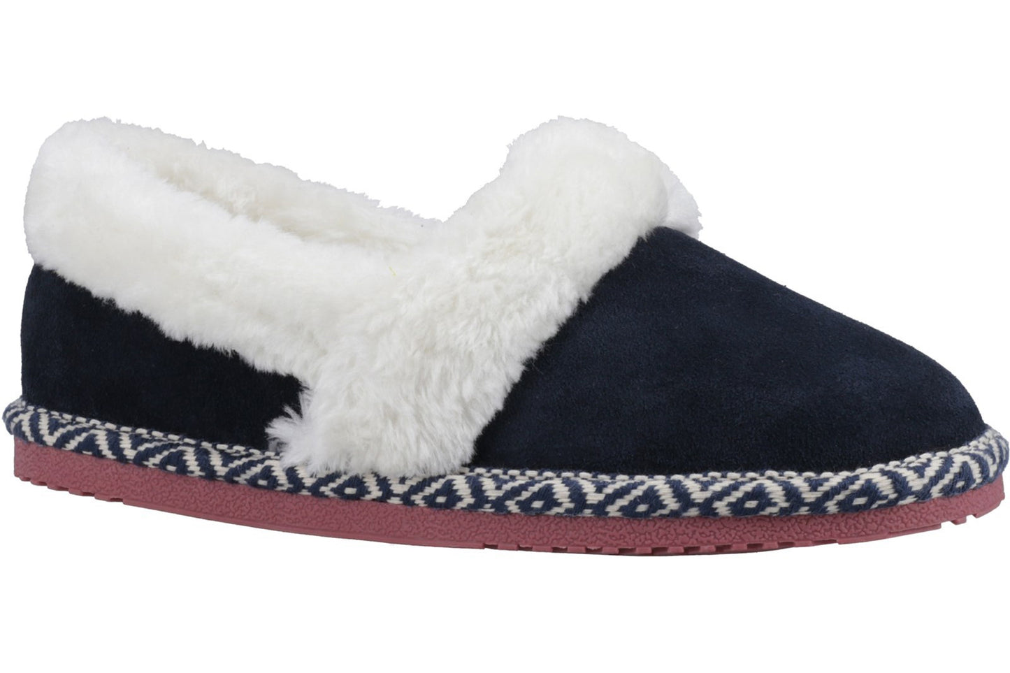 Hush Puppies Ariel Navy Womens Slippers