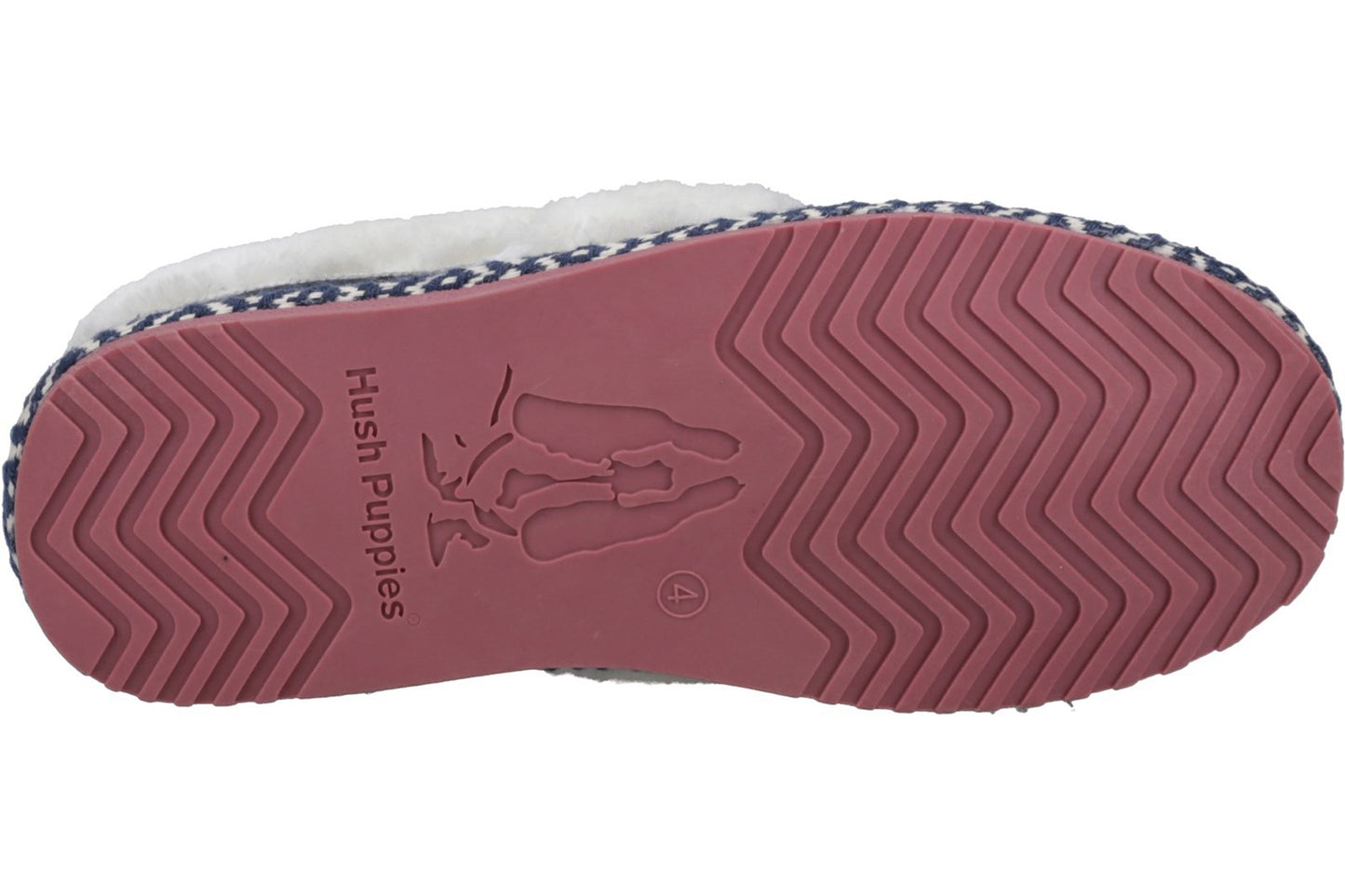 Hush Puppies Ariel Navy Womens Slippers