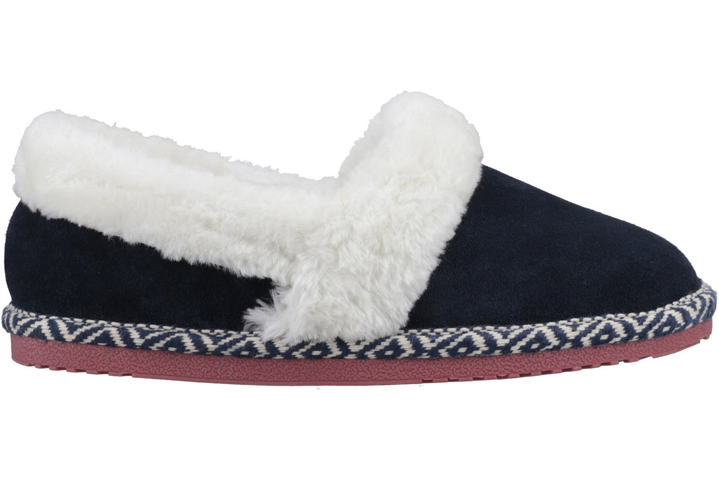 Hush Puppies Ariel Navy Womens Slippers