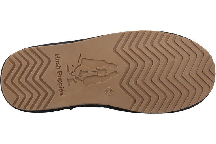 Hush Puppies Ashleigh Black Womens Slippers
