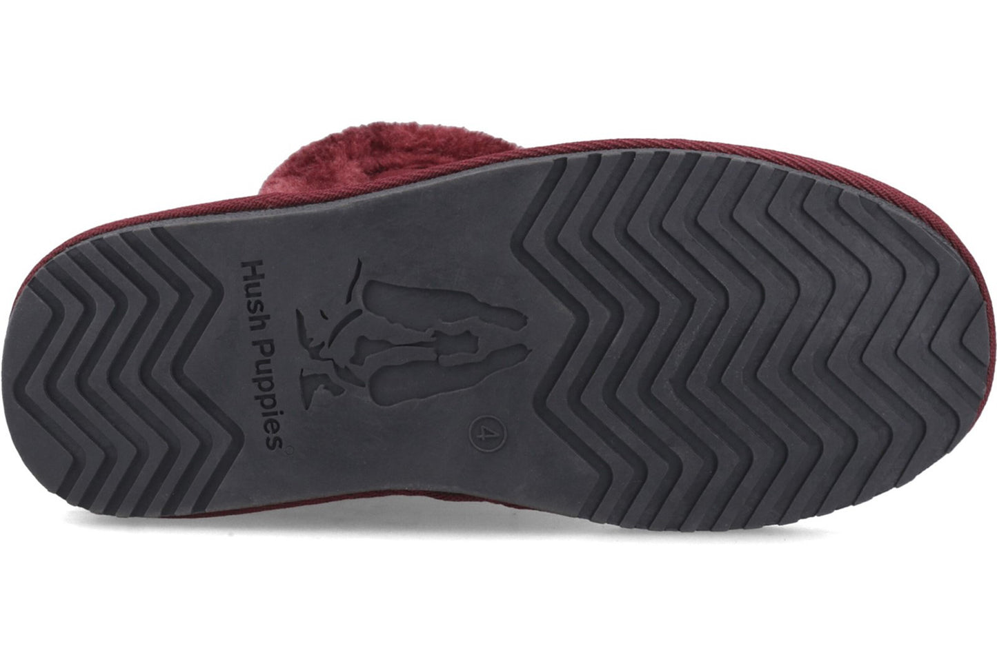 Hush Puppies Ashleigh Bordeaux Womens Slippers