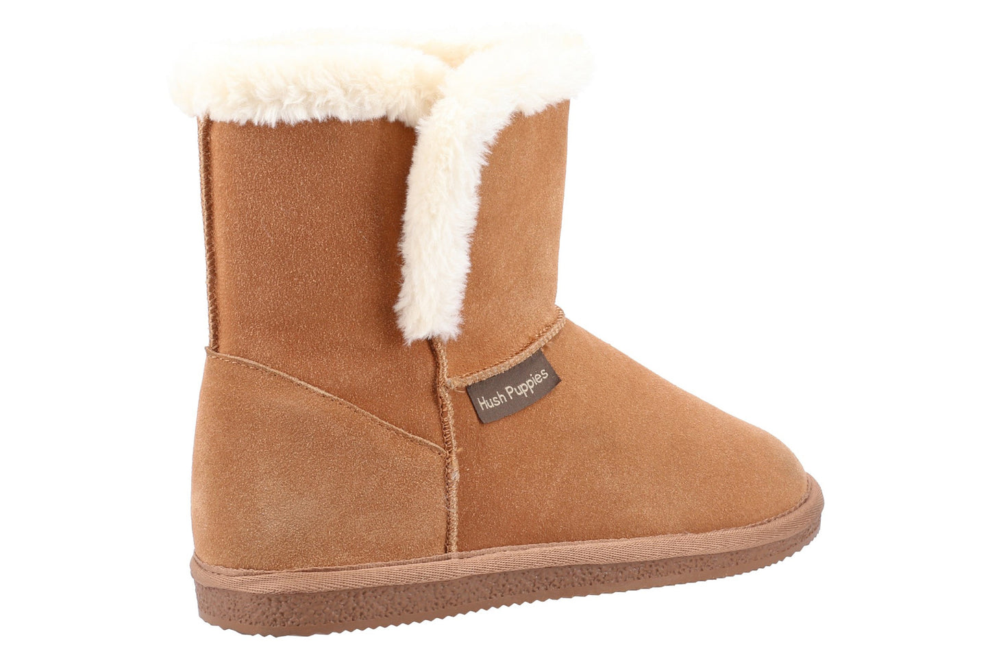 Hush Puppies Ashleigh Tan Womens Slippers