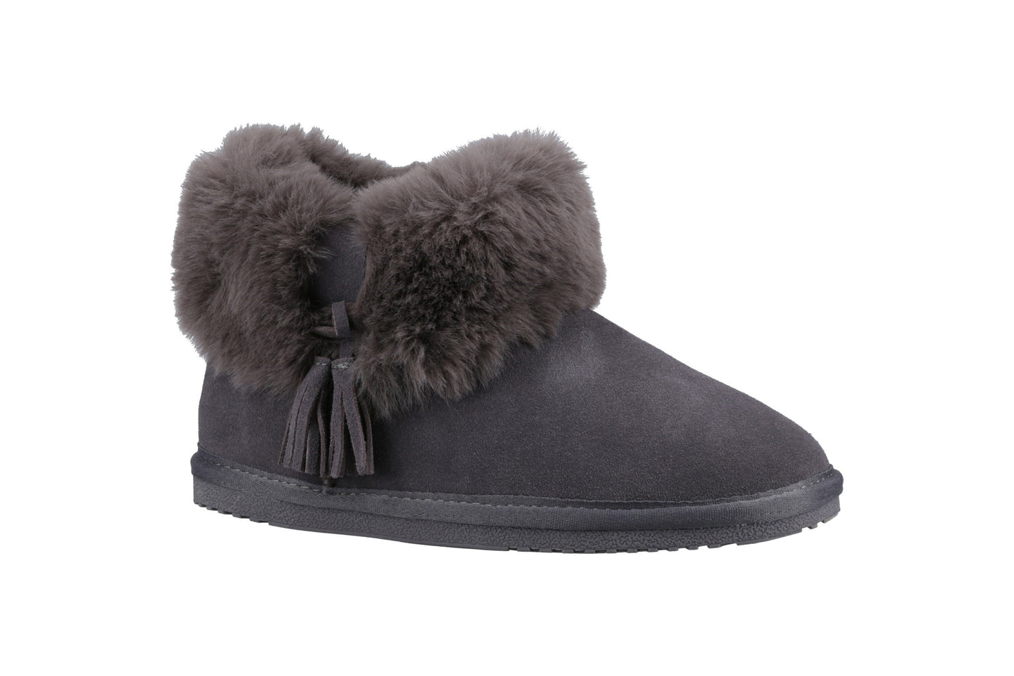 Hush Puppies Ayana Grey Womens Slippers