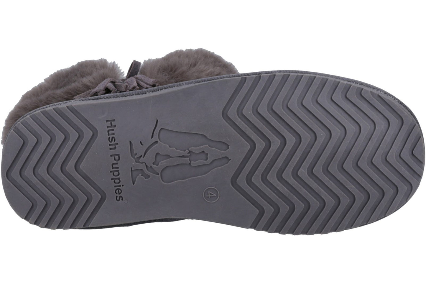 Hush Puppies Ayana Grey Womens Slippers