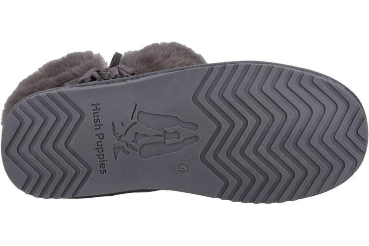 Hush Puppies Ayana Grey Womens Slippers