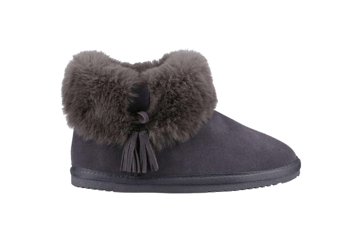 Hush Puppies Ayana Grey Womens Slippers