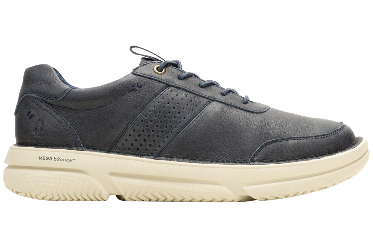 Hush Puppies Baylor Navy Mens Trainers