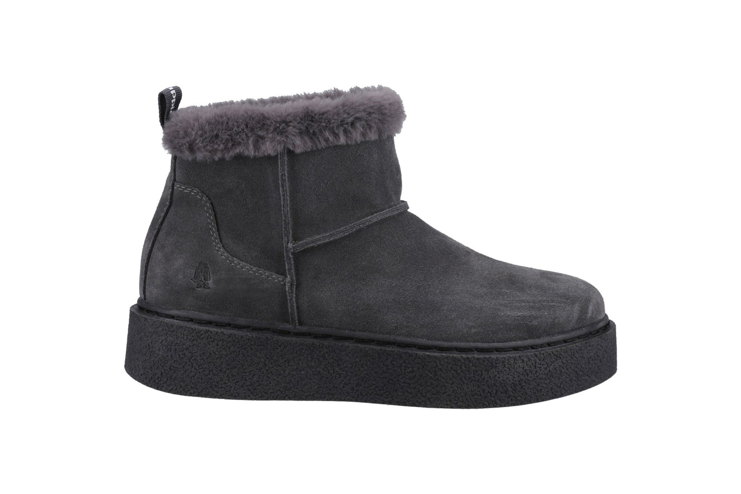 Hush Puppies Becca Ankle Boots Charcoal Womens Boots