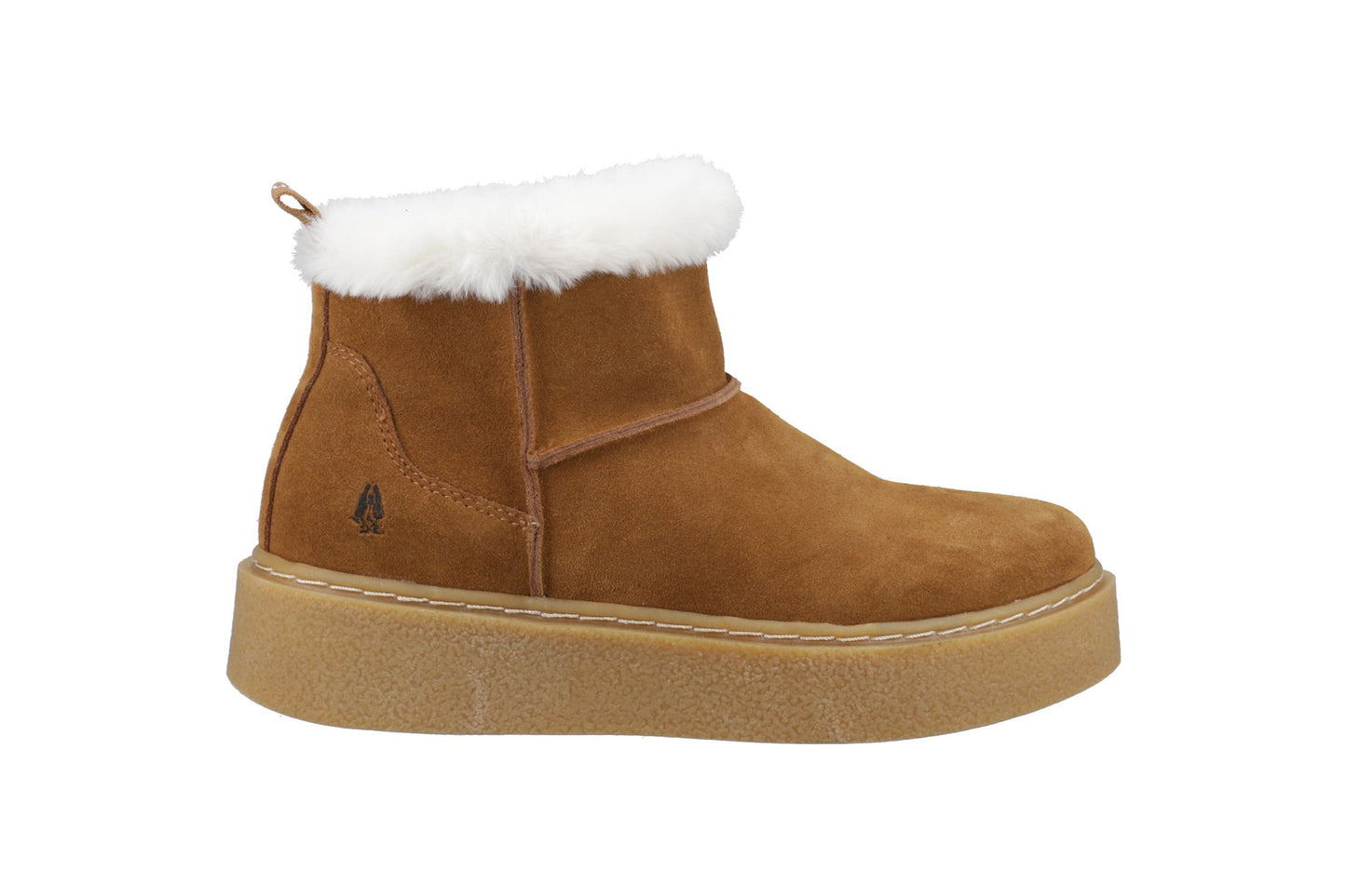 Hush Puppies Becca Ankle Boots Tan Womens Boots