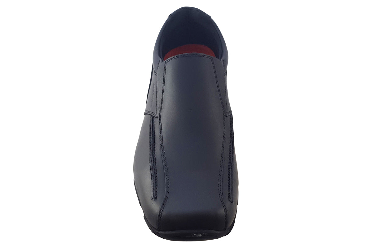 hush puppies bespoke slip black mens shoes top