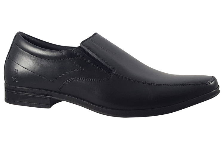 Hush Puppies Billy Slip On Black Mens Shoes