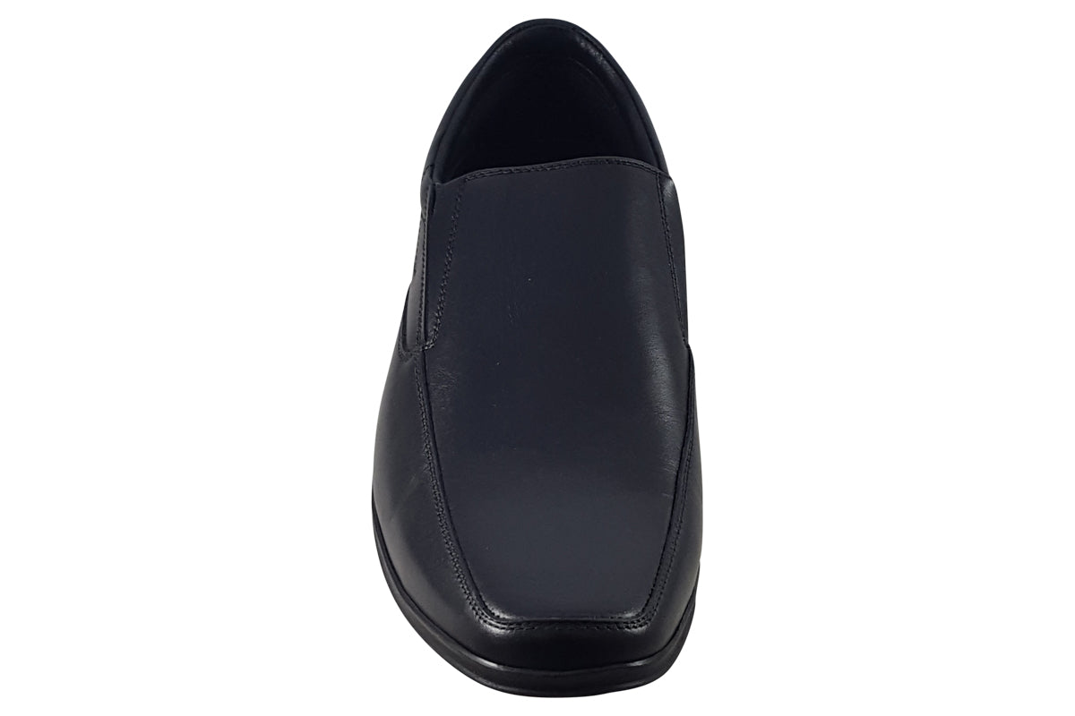 hush puppies billy black mens shoes top