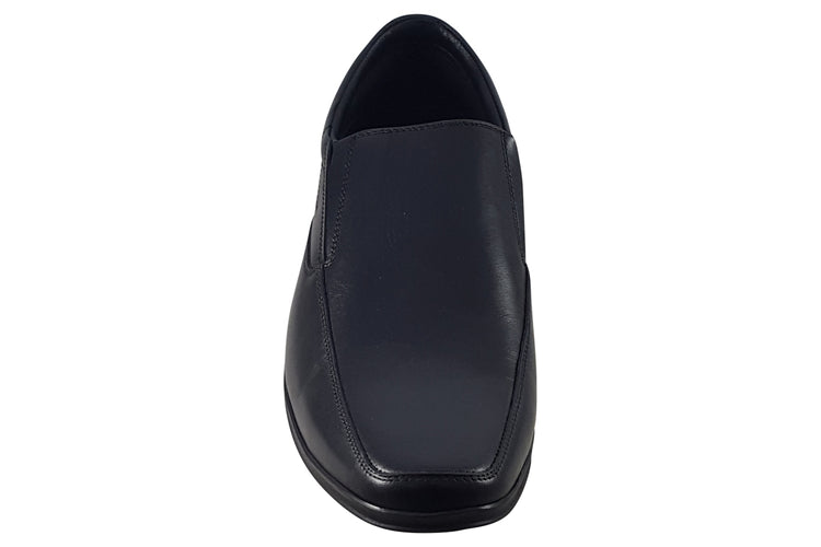 Hush Puppies Billy Slip On Black Mens Shoes