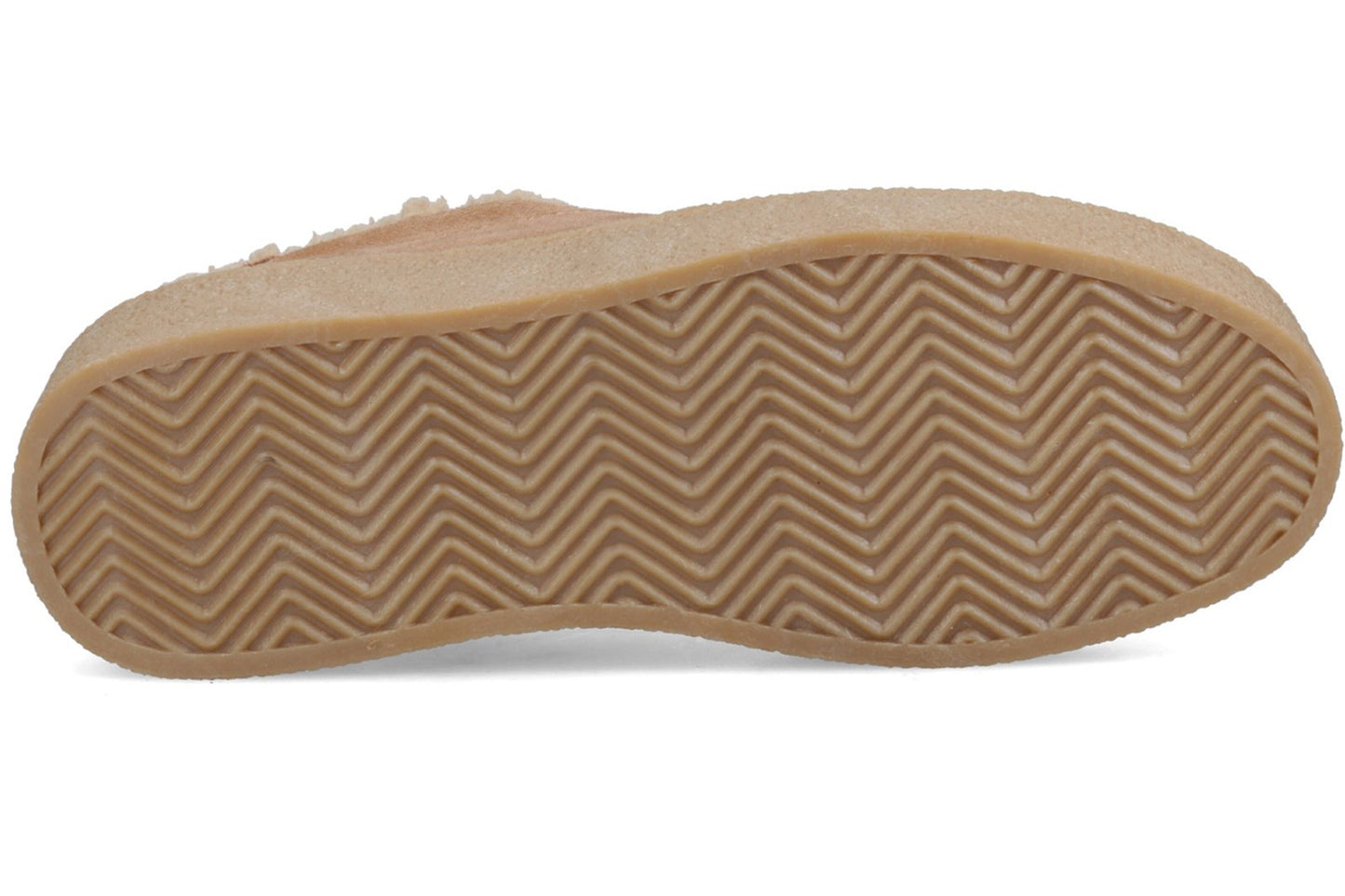 Hush Puppies Brinlee Fur Trainer Light Tan Womens Fashion Trainers