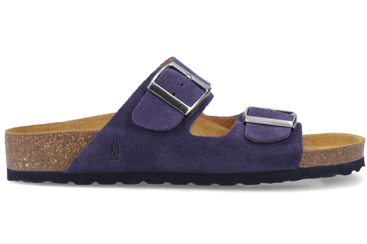 Hush Puppies Brixley Mule Sandal Navy Womens Sandals