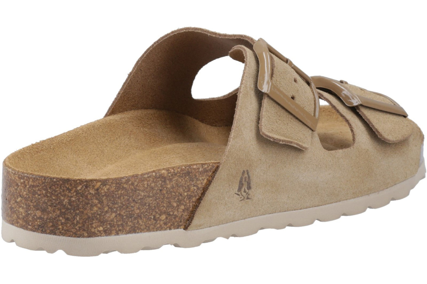 Hush Puppies Brixley Mule Sandal Taupe Womens Sandals