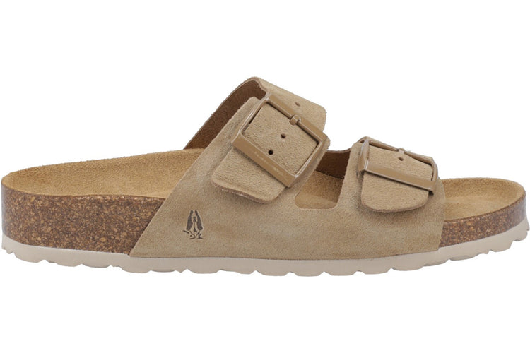 Hush Puppies Brixley Mule Sandal Taupe Womens Sandals